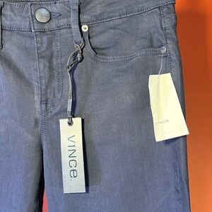 NWT Vince Dylan Coastal Blue Skinny Jeans